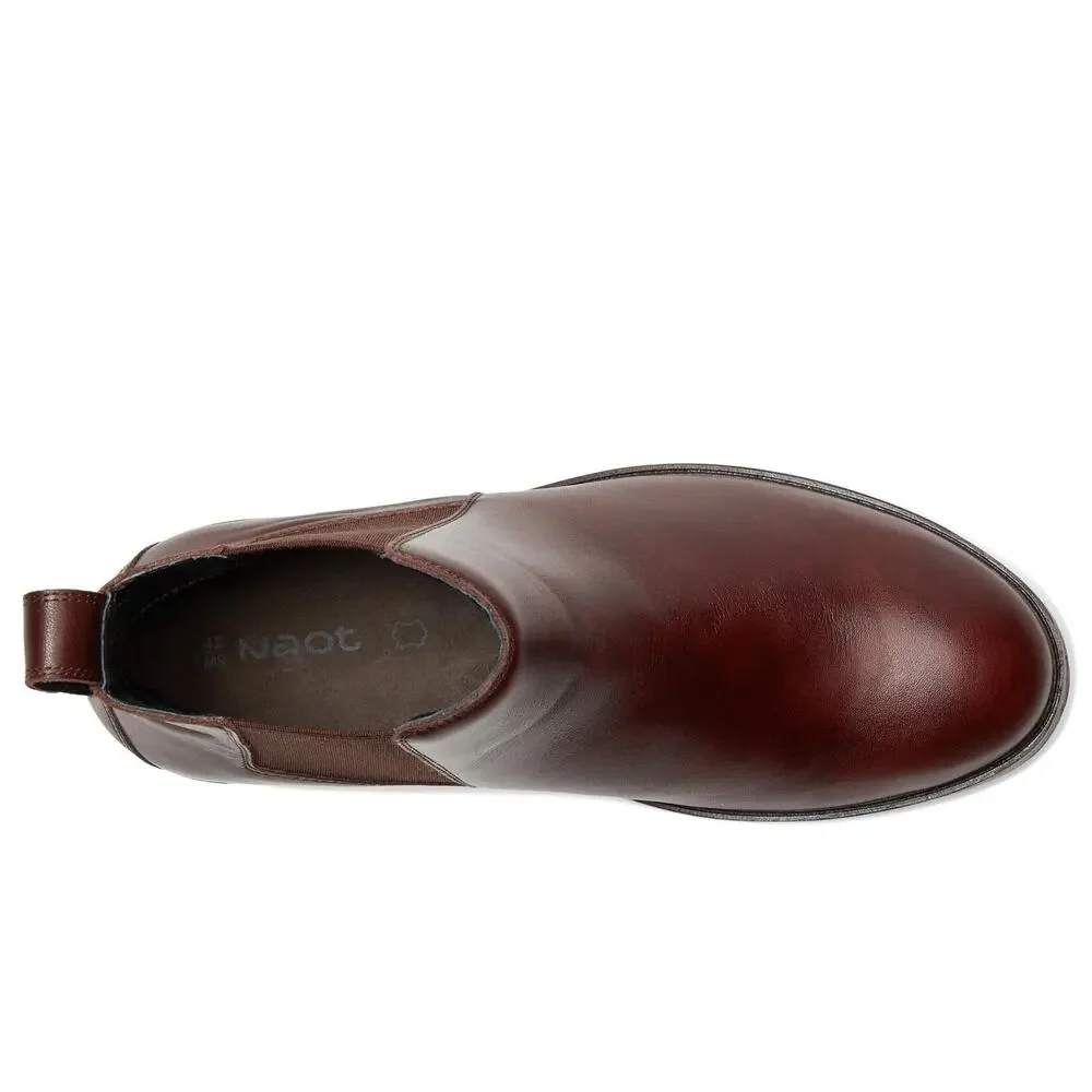 NAOT FOOTWEAR MEN'S WASHINGTON BOOT CORDOVAN LTHR - 14-14.5 M US